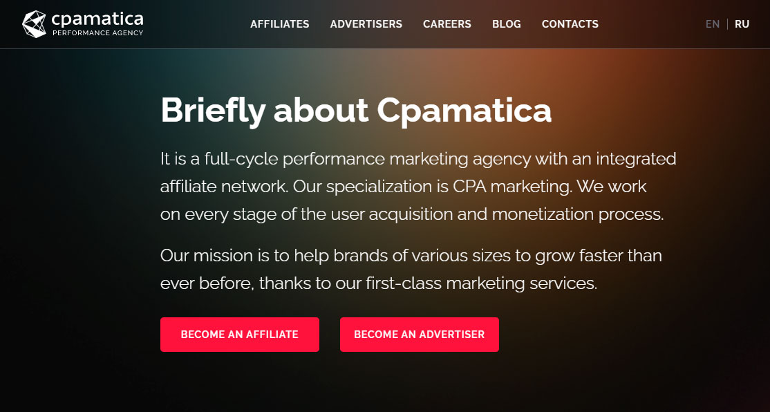 Cpamatica сайт 